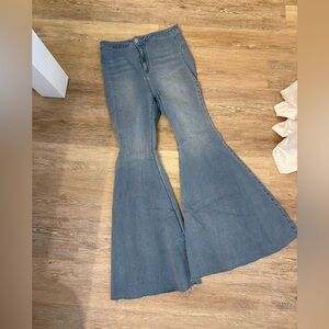 Free People Denim Flare Jeans